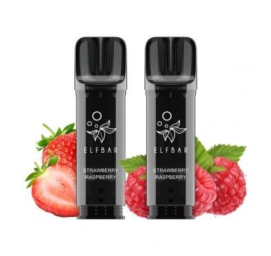 Set 2 cartuse Elf Bar Elfa Pro Pod - Strawberry Raspberry