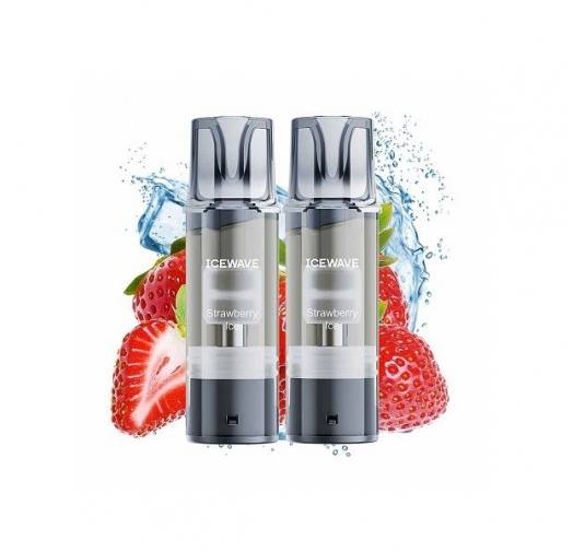 Set 2 cartuse Icewave E1 2ml 20mg - Strawberry Ice