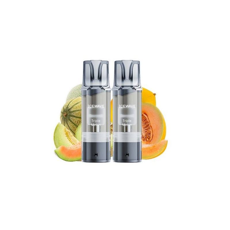 Set 2 cartuse Icewave E1 2ml 20mg - Triple Melon Set 2 cartuse Icewave E1 2ml 20mg - Triple Melon