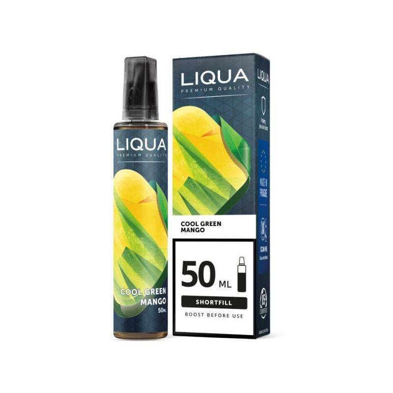 Liqua Shortfill 50ml - Cool Green Mango