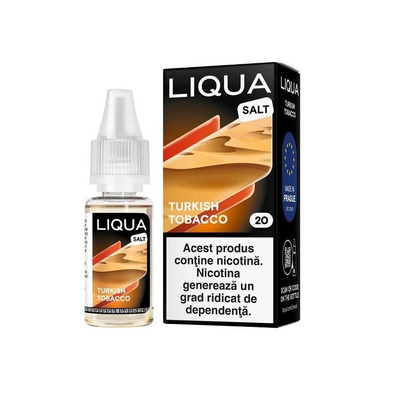Lichid Liqua Salt 10ml - Turkish Tobacco-20mg Lichid Liqua Salt 10ml - Turkish Tobacco-20mg