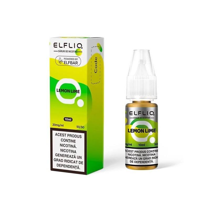 Lichid ELF BAR ElfLiq Salt 10ml 20mg - Lemon Lime Lichid ELF BAR ElfLiq Salt 10ml 20mg - Lemon Lime
