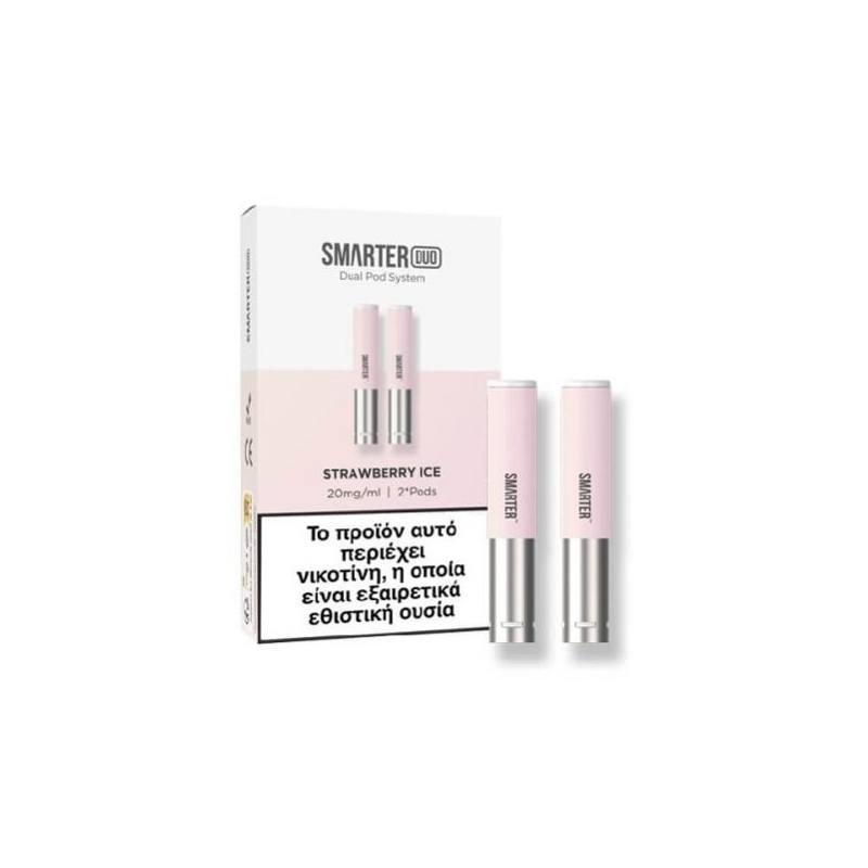 Set 2 Cartuse Smarter Duo - Ice Strawberry 20mg Set 2 Cartuse Smarter Duo - Ice Strawberry 20mg