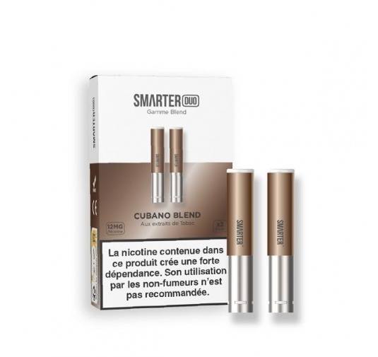 Set 2 Cartuse Smarter Duo - Cubano Blend 12mg