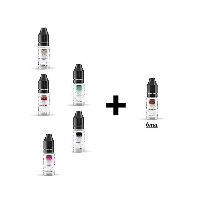 Pachet 5+1 Lichid Smokemania 10ml - 6mg Pachet 5+1 Lichid Smokemania 10ml - 6mg