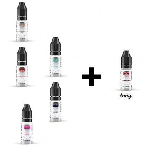 Pachet 5+1 Lichid Smokemania 10ml - 6mg
