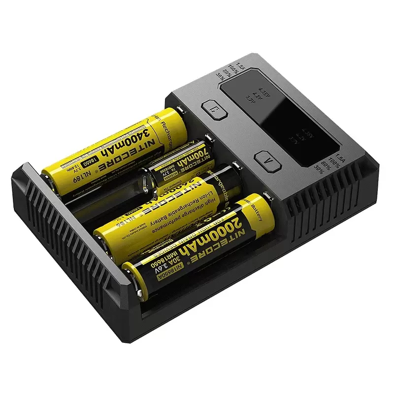 Incarcator acumulatori Nitecore New I4 Intellicharger Incarcator acumulatori Nitecore New I4 Intellicharger